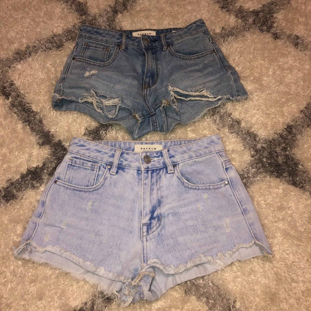 pacsun booty shorts